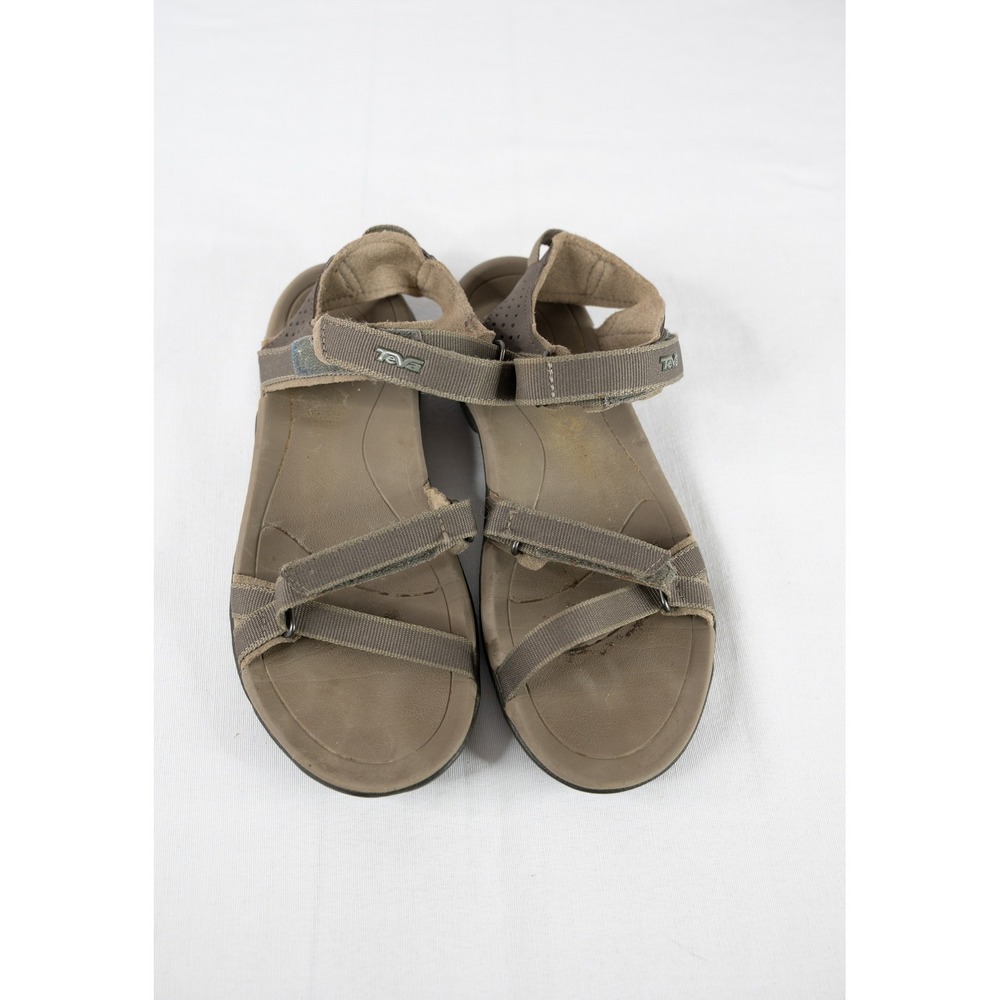 Teva Tirra Sandals Women 7 Brown Good Hiking Outdoor Strappy Athletic Walking
